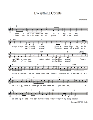 Everything Counts by Bill Gordh